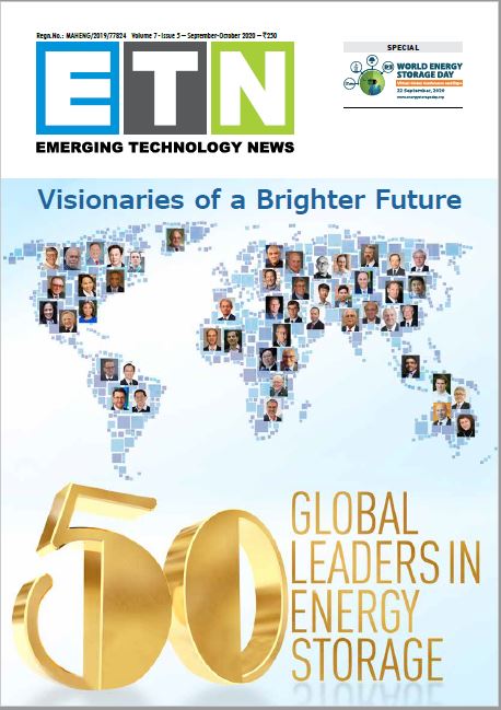 ETN, Visionaries of a Brighter Future, Sept- Oct '20 issue 