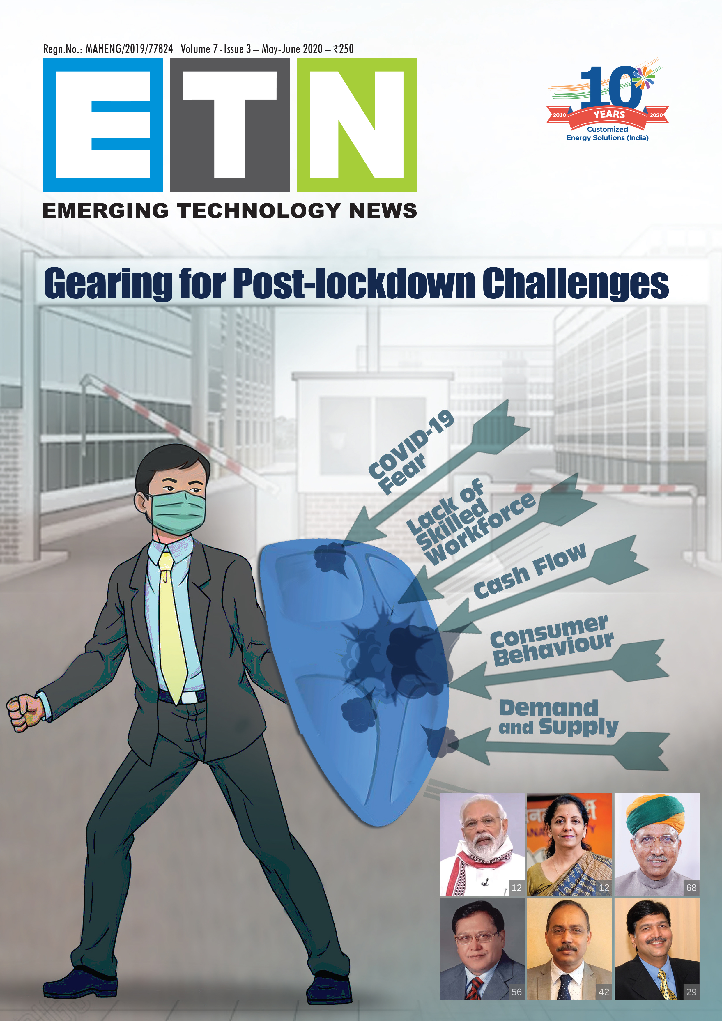 ETN, Gearing for post lockdown challenges, May- June '20 issue
