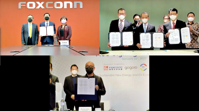 Foxconn, Gogoro, IBC, and Indika to jointly develop new energy ecosystem in Indonesia