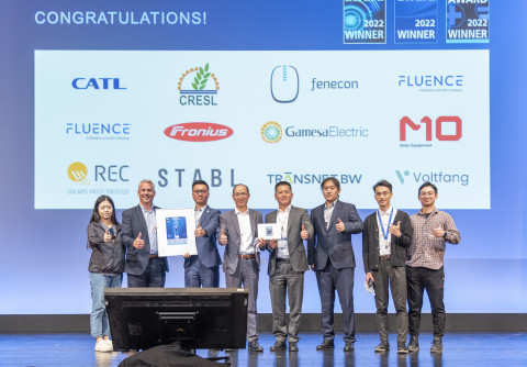 CATL's EnerOne BESS secures ees Award 2022 at The smarter E Europe