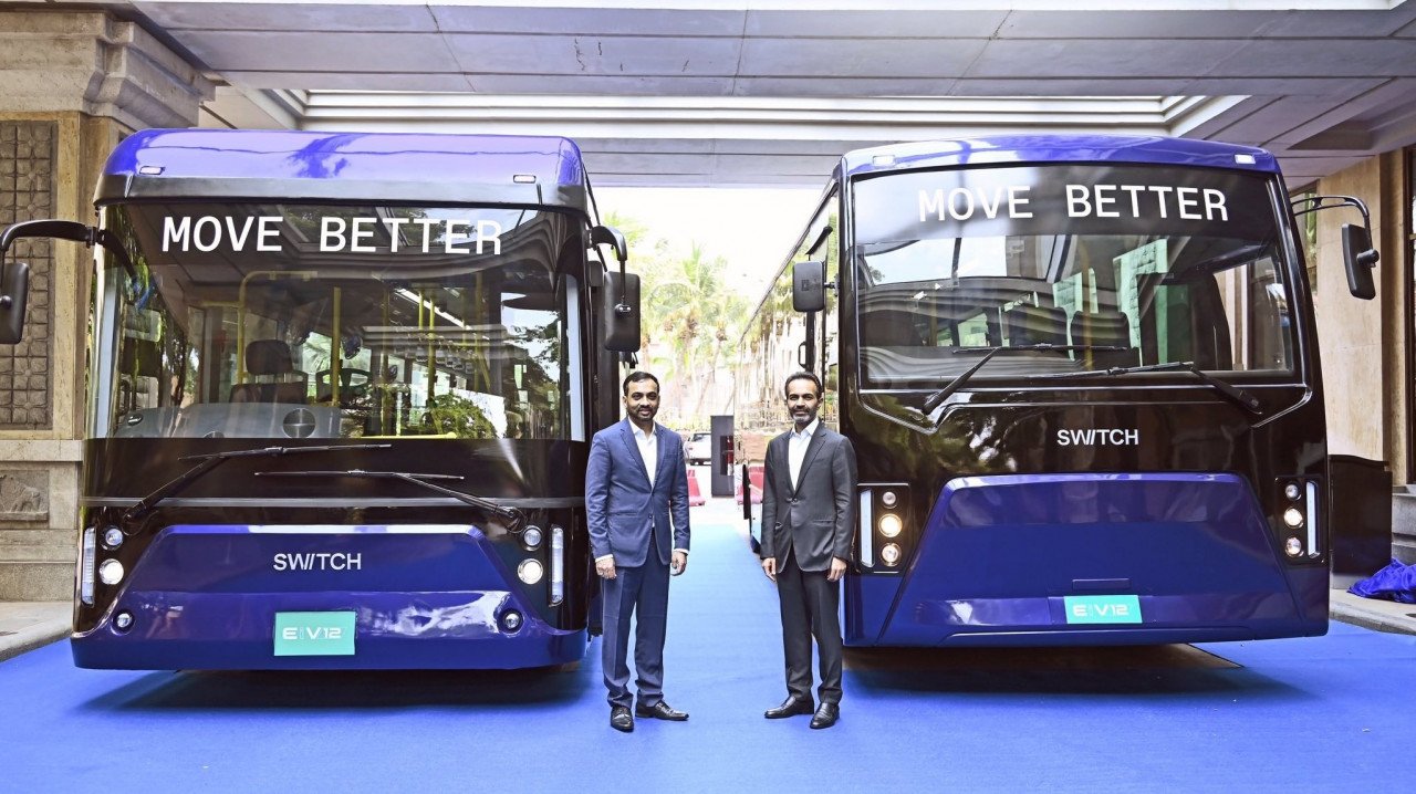 Switch Mobility unveils SWITCH EiV 12, next-gen e-bus platform in India