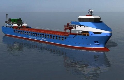 Tata Steel, Van Dam Shipping partners for developing H2-powered vessel