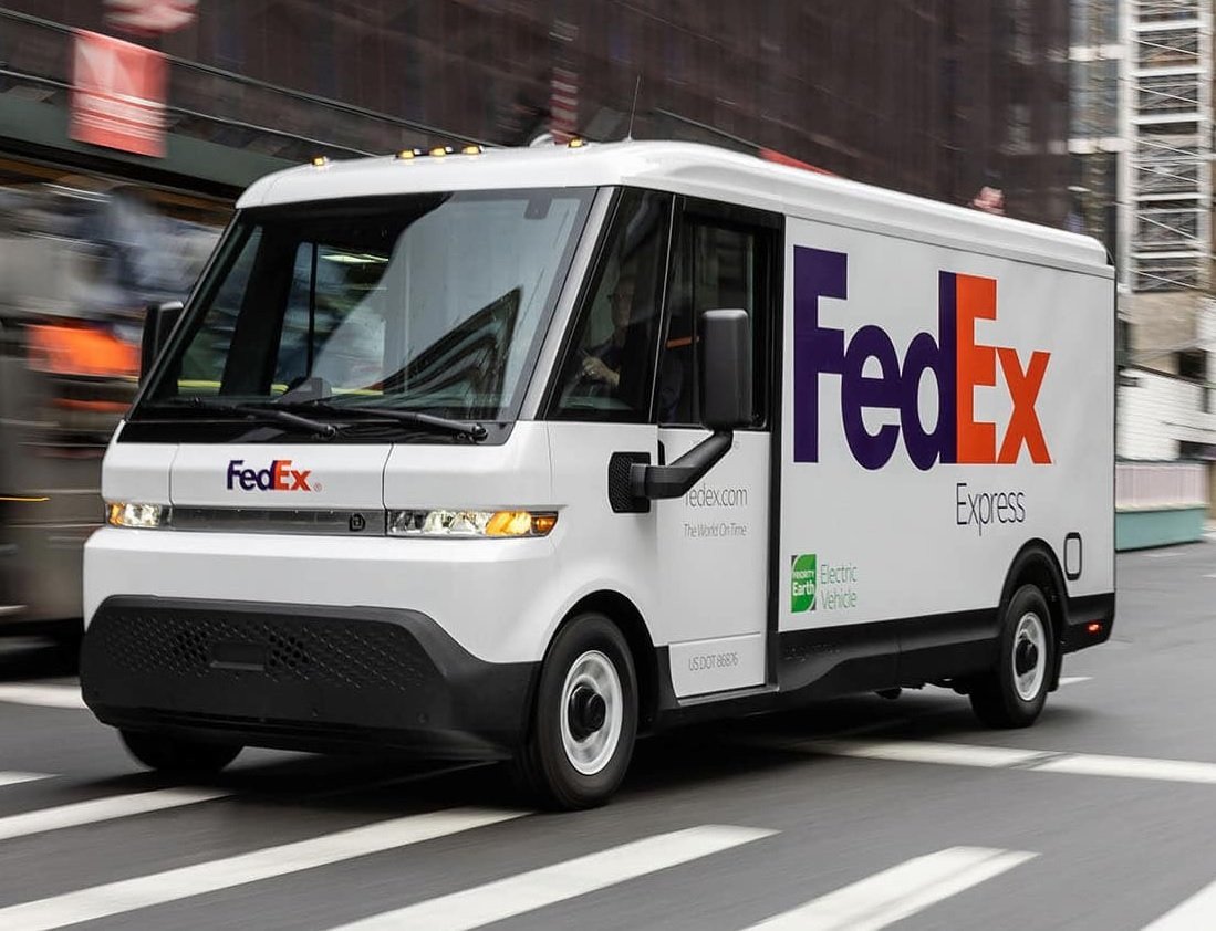 FedEx receives 150 edelivery vehicles from BrightDrop, advances fleet