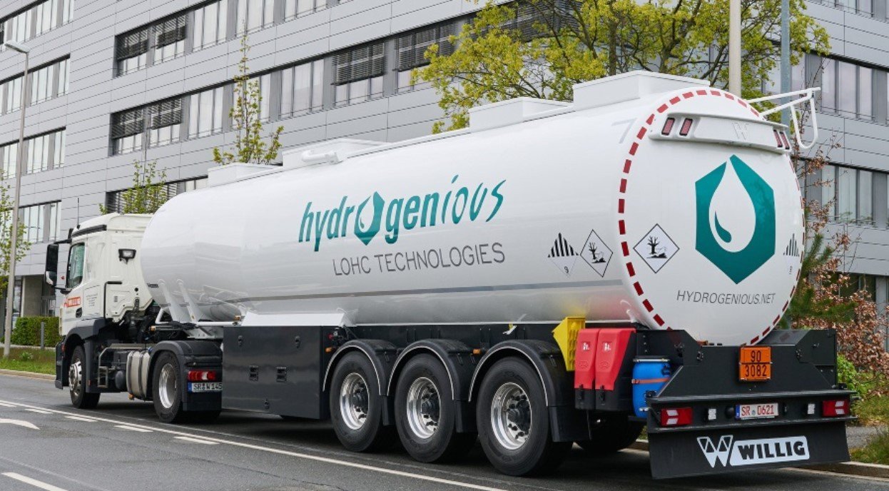 Hydrogenious demos LOHC supply chain of Green H2 for mobility in Germany