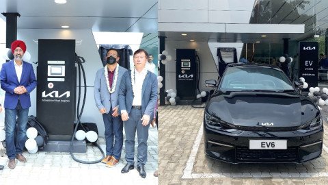 Kia commissions the fastest 150 kW DC EV charger in Gurugram, Haryana