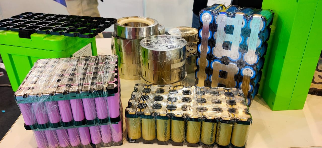 Image of battery cases used in battery manufacturing