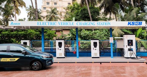 Delta Electronics celebrates 6,000 EV charger deployment milestone in India