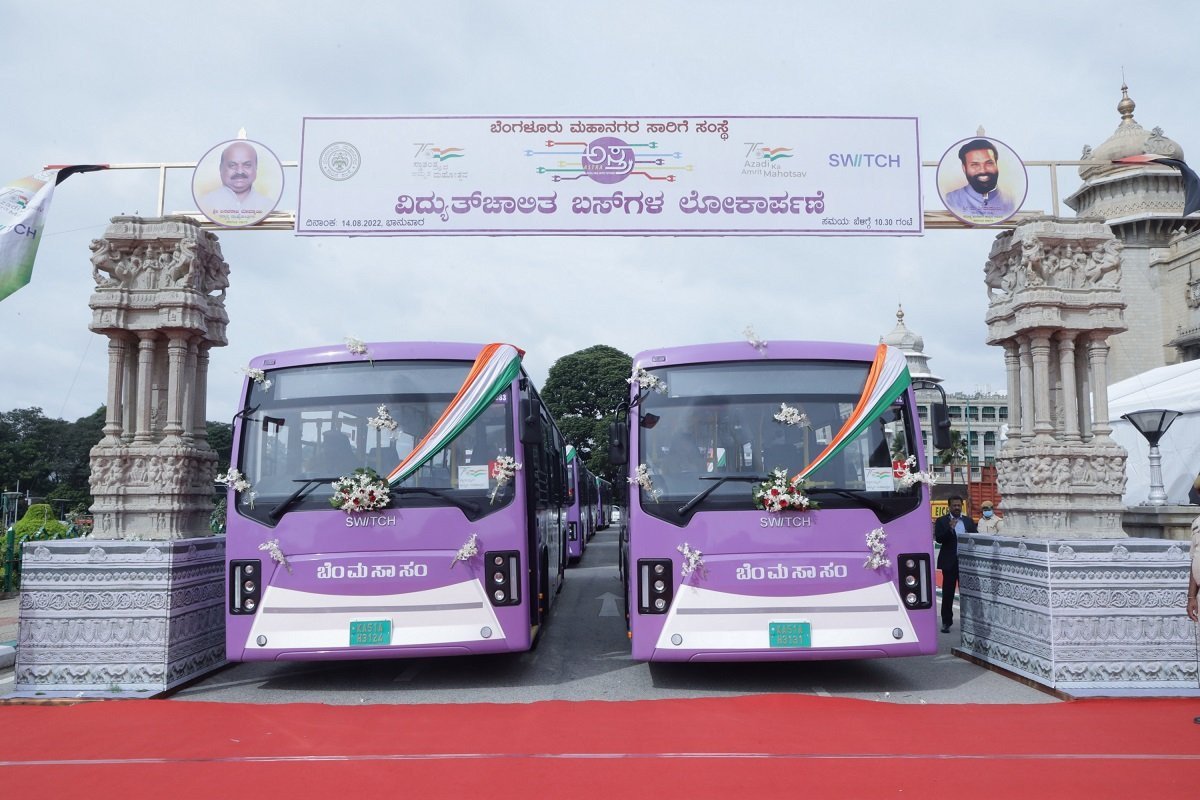 Switch electric buses Bengaluru