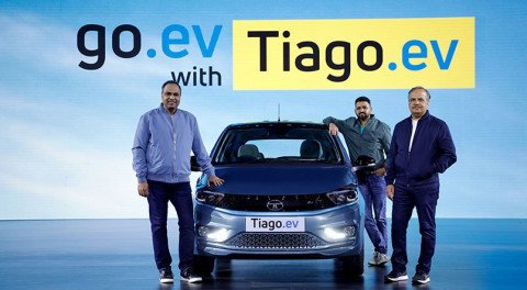 Tata Motors unveils Tiago.ev - India's most affordable electric vehicle