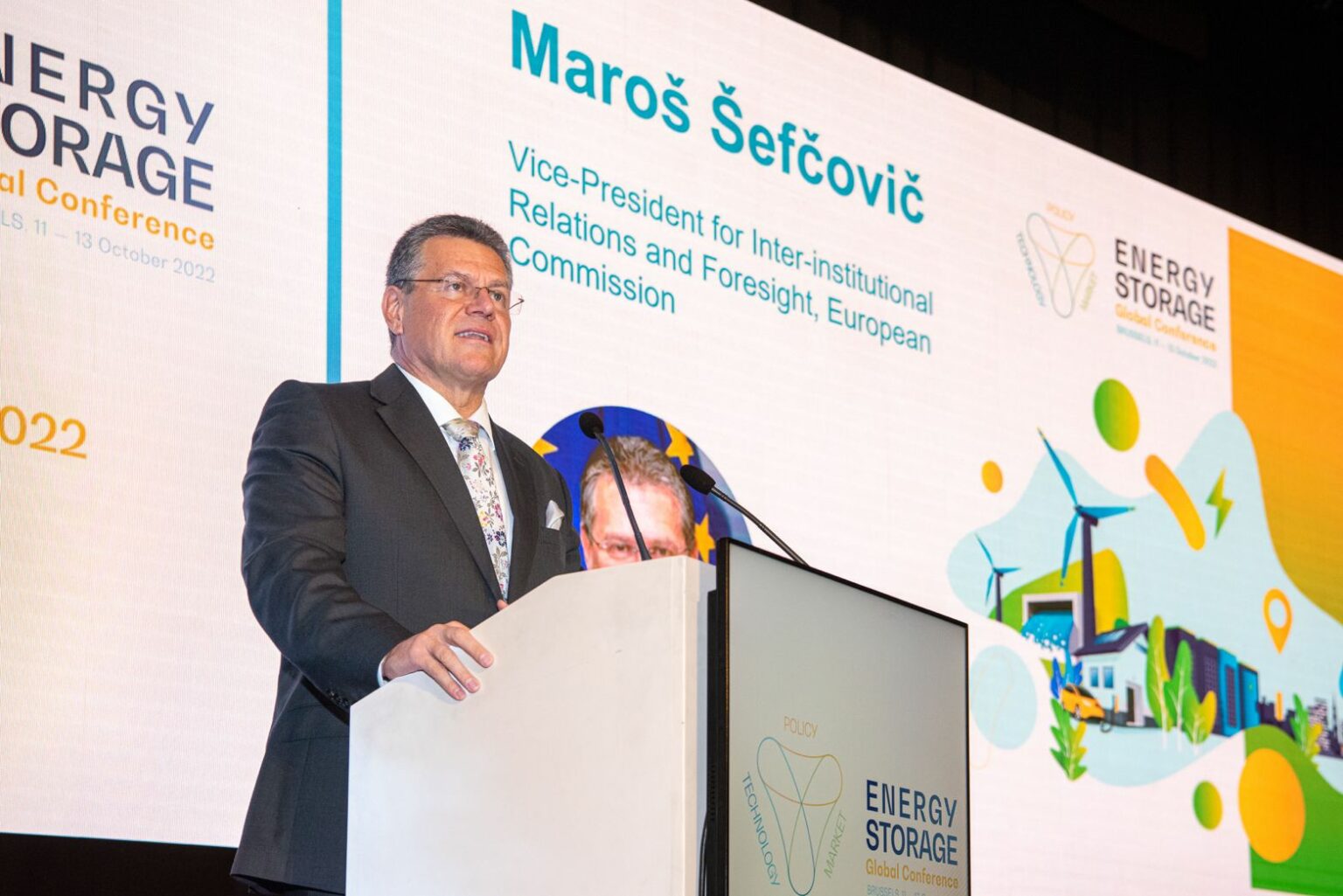 Maroš Šefčovič at ESGC 2022