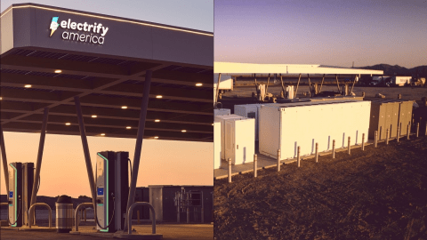 Electrify America sets up first MW-scale BESS at EV charging station in US