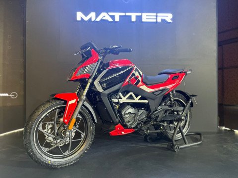 Matter unveils India’s first geared electric motorbike