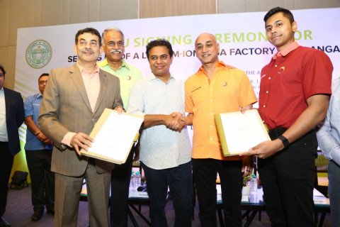 Amara Raja to set up 16 GWh Lithium-ion Battery giga plant in Telangana