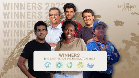 2022 Earthshot Prize for five eco-innovators announced