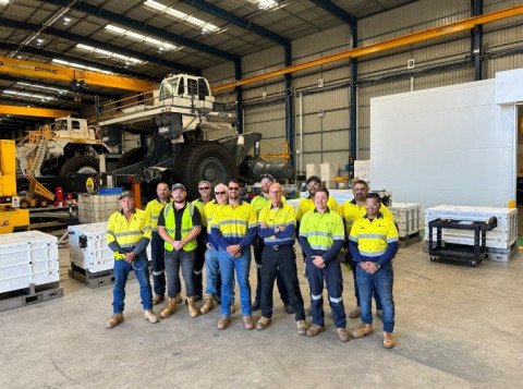 WAE supplies large battery system for electric mining trucks in Australia