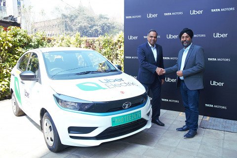 Tata, Uber deal to induct 25,000 units of XPRES-T electric cabs in India