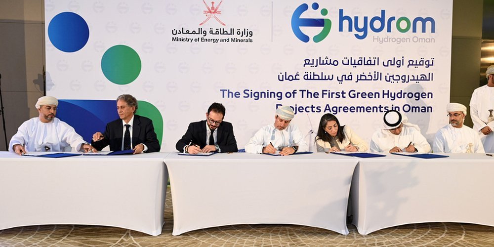 Hydrom signs $20 bn deals for hydrogen in Oman, eyes 500,000 MTPA for ammonia, steel and export