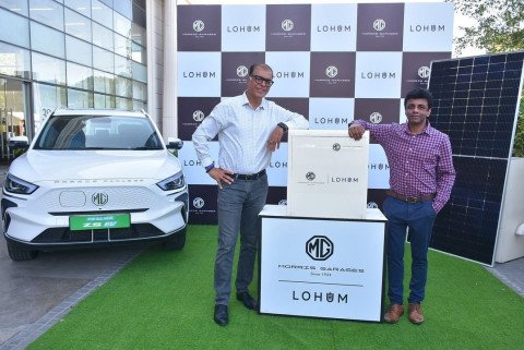 MG Motor India, LOHUM develop 5 kWh BESS as second life EV battery solution