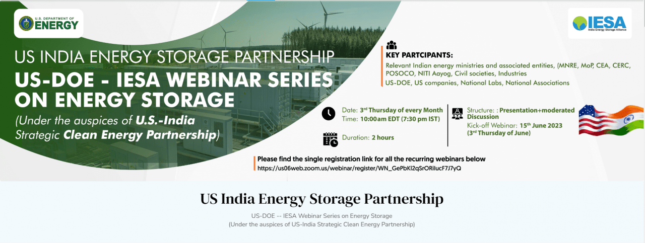 US-India-Energy-Storage-Partnership