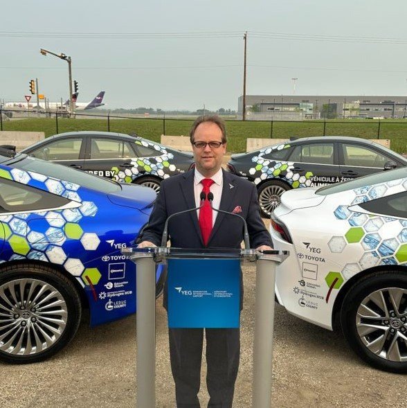 Myron Keehn, President & CEO, Edmonton International Airport (YEG). Source: YEG News Releases