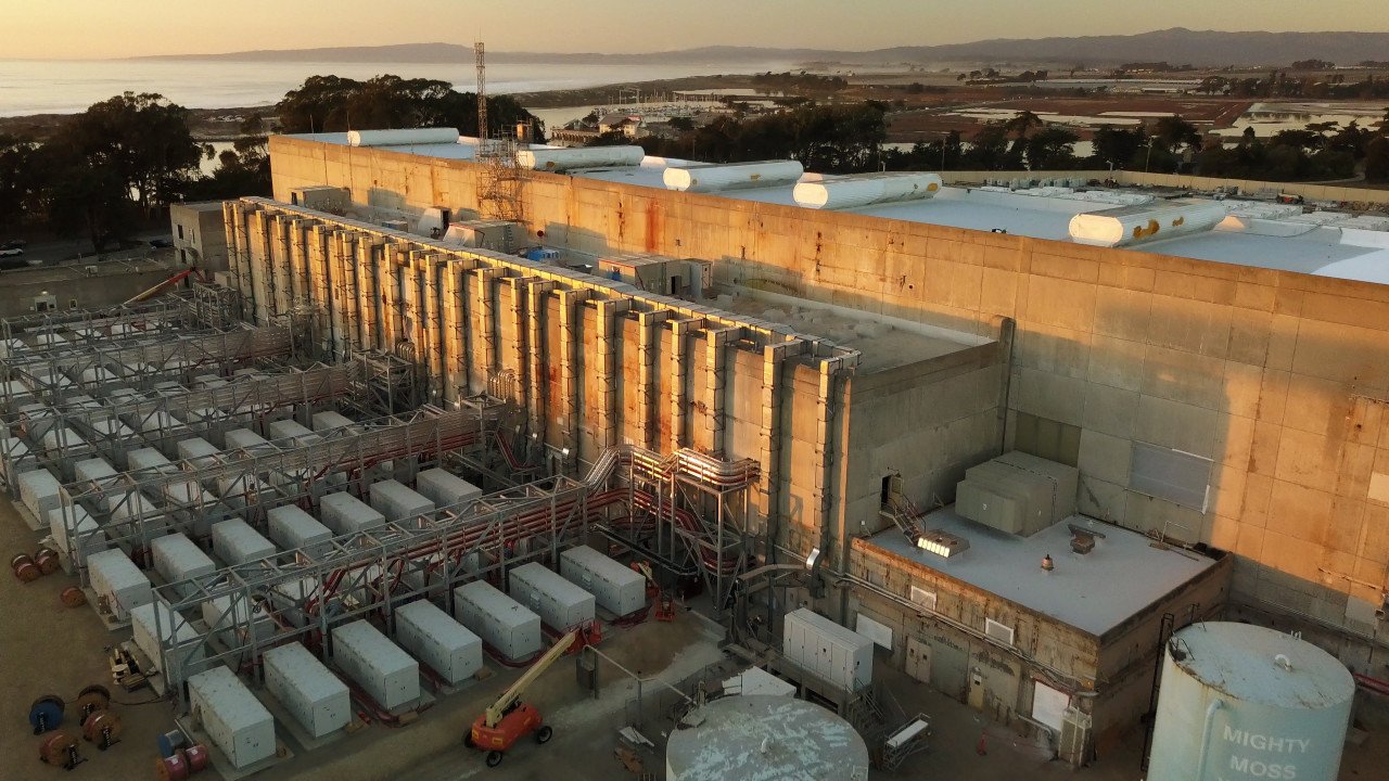 The Moss Landing Energy Storage Facility in California