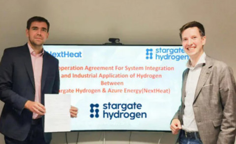 Stargate Hydrogen, NextHeat partner to decarbonize industrial sector with green H2