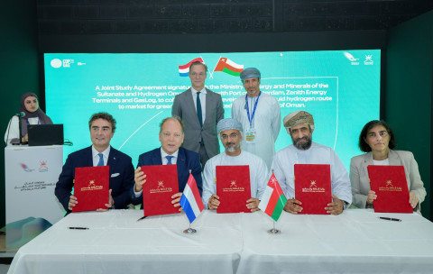 Oman plans for liquid green hydrogen corridor with Netherlands