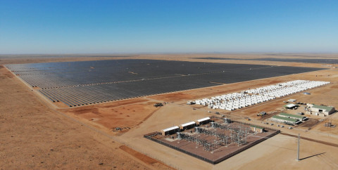 World's largest solar + battery project comes online in South Africa