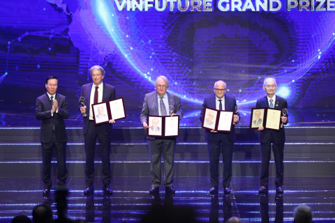 2023 VinFuture Prize honors solar-battery storage green energy platform