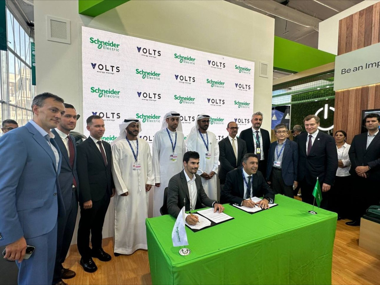 Volts UAE, Schneider Electric ink agreement to set up giga-industrial ...