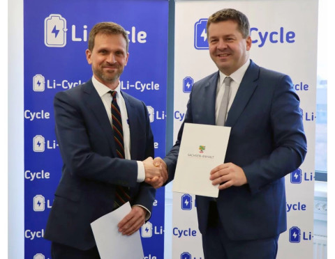 Li-Cycle bags €6.4 mn govt. grant for its lithium-ion battery recycling facility