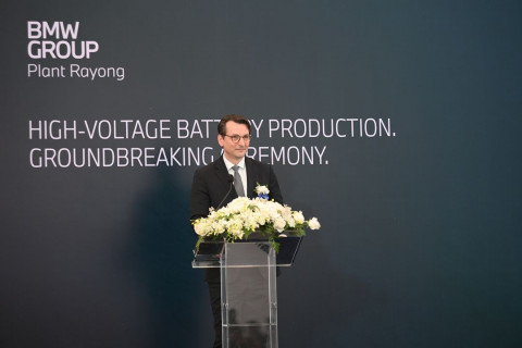 BMW Group breaks ground for 'Gen-5' EV battery assembly plant in Thailand