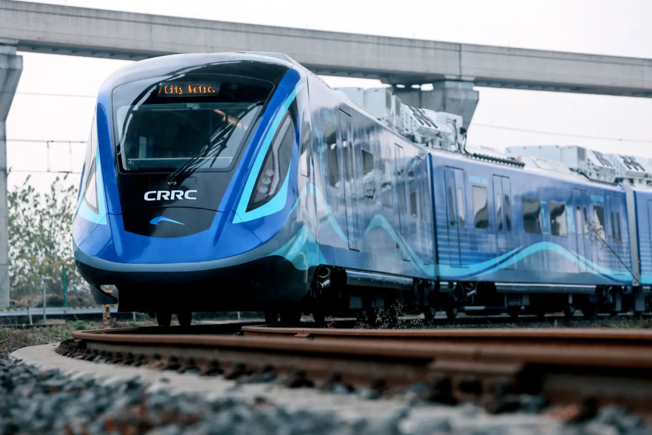 China completes testing of country's first hydrogen-powered train -