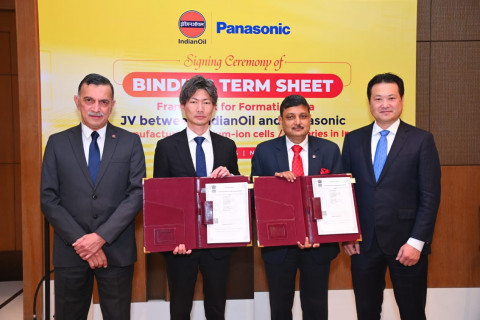 Indian Oil ties up with Panasonic for lithium-ion battery foray, feasibility study underway