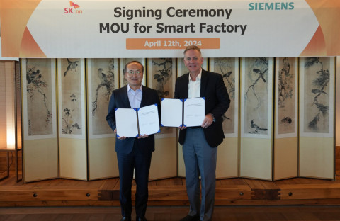 SK On strengthens its smart factory strategy with Siemens Digital Industries Software
