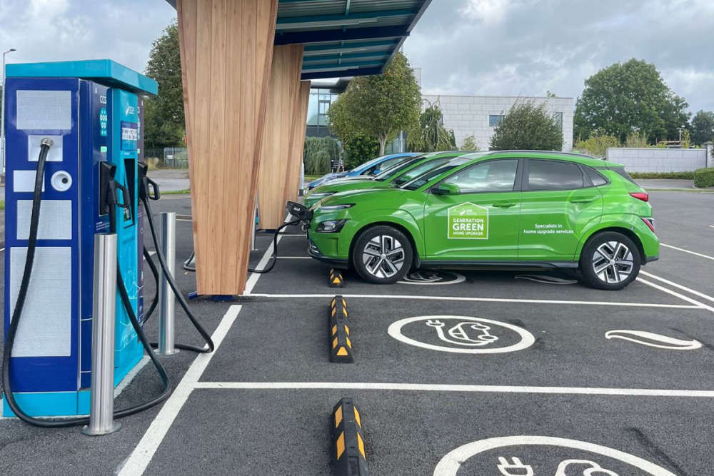 SSE opens its first ultra-rapid EV charging hub in Ireland