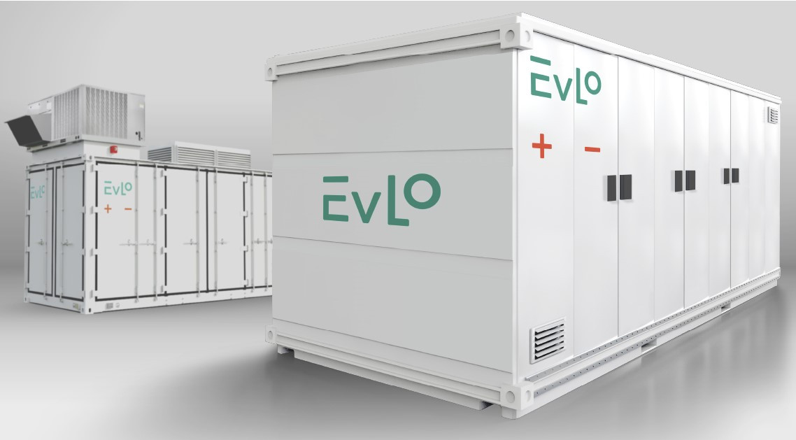 EVLO Energy reveals high-density 5 MWh battery storage system